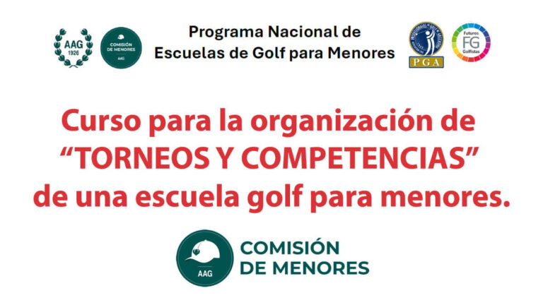 Curso para la organización de “TORNEOS Y COMPETENCIAS” de una escuela golf para menores